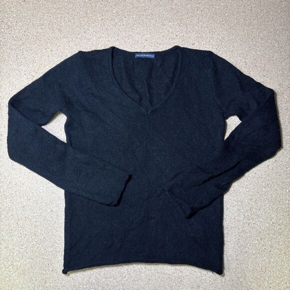 Brandy Melville Black Mohair Wool Blend Sweater One Size F1 - Picture 1 of 6